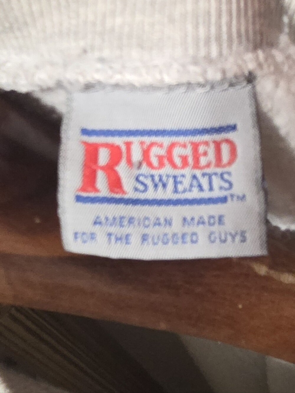 Vintage Rugged Sweats Embroidered Harvard Crewneck Sweatshirt Size XL - Picture 7 of 9